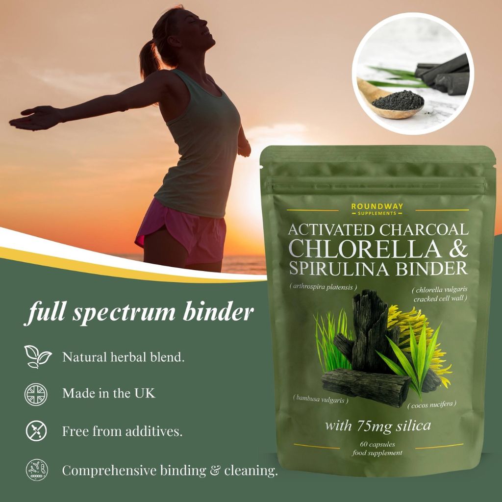 Activated Charcoal, Chlorella, Spirulina Binder - Image 5
