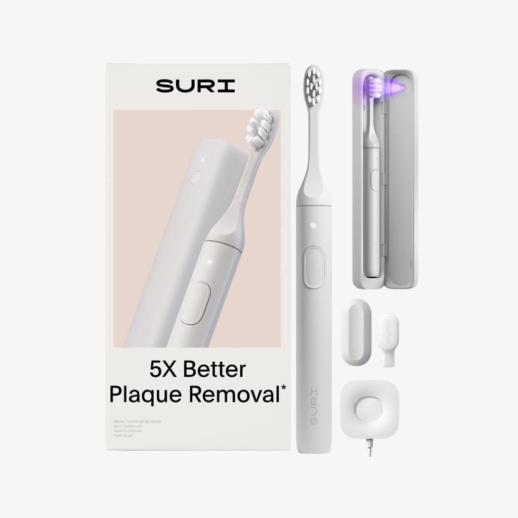 SURI 2.0 Sonic Electric Toothbrush with UV Cleaning Travel Case - Sea Mist - Image 1
