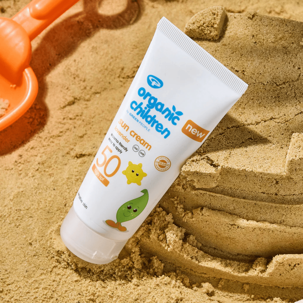 Organic Children Sun Cream SPF50 - Lavender - Image 5