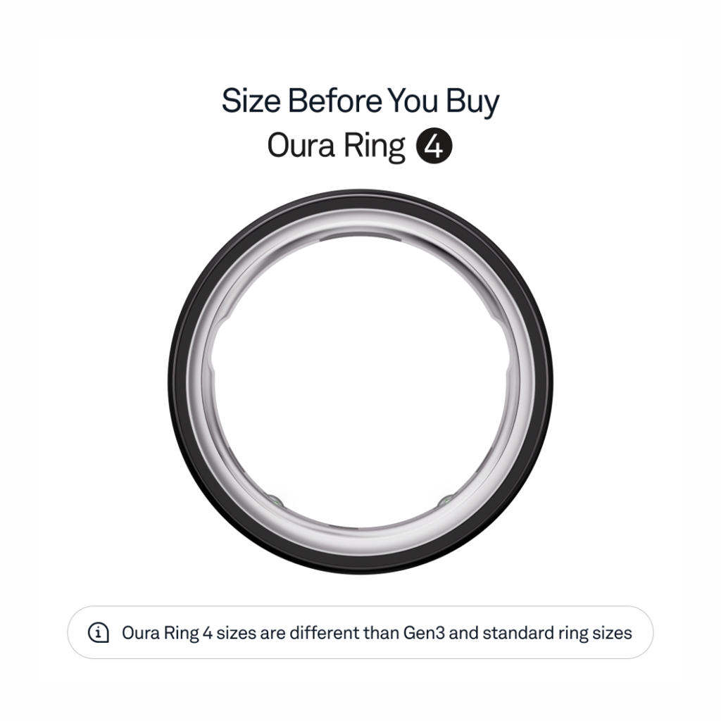 Oura Ring 4 - Black - Image 2
