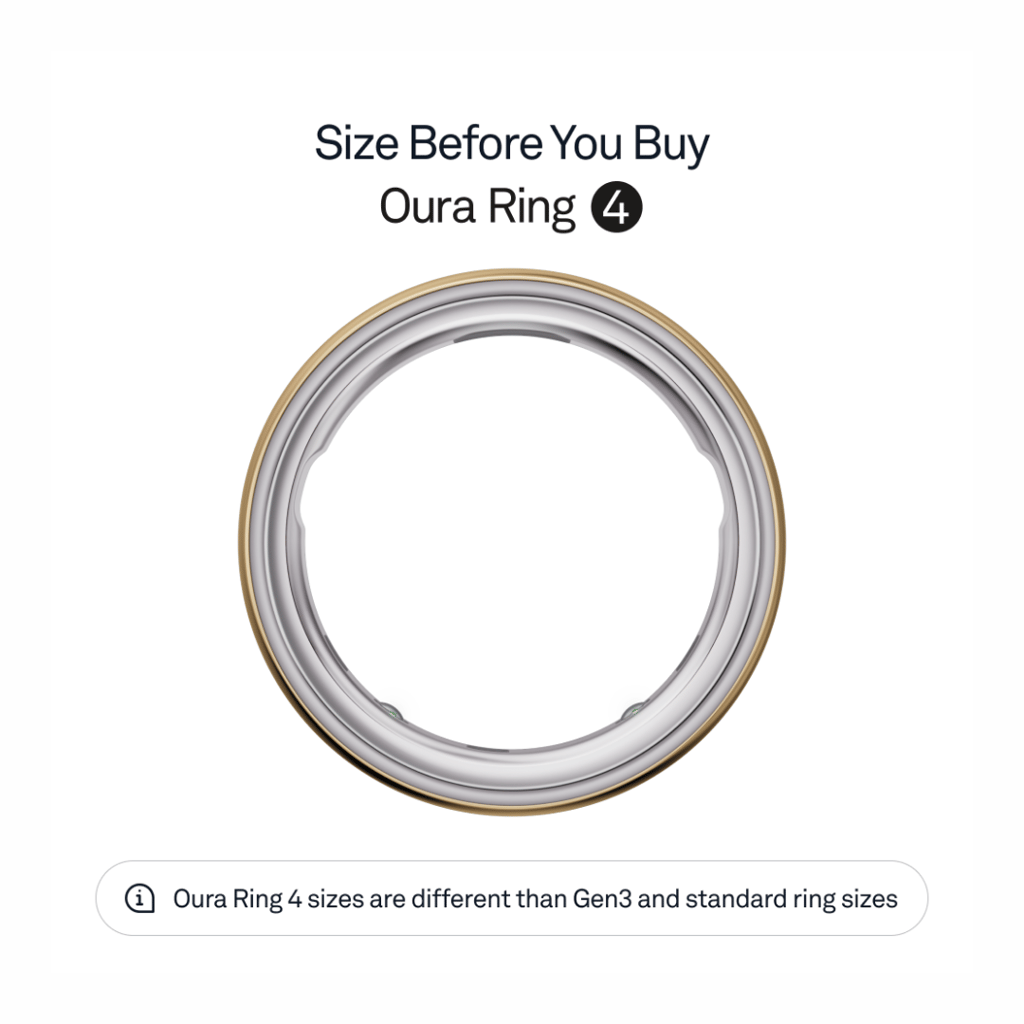 Oura Ring 4 - Gold - Image 2