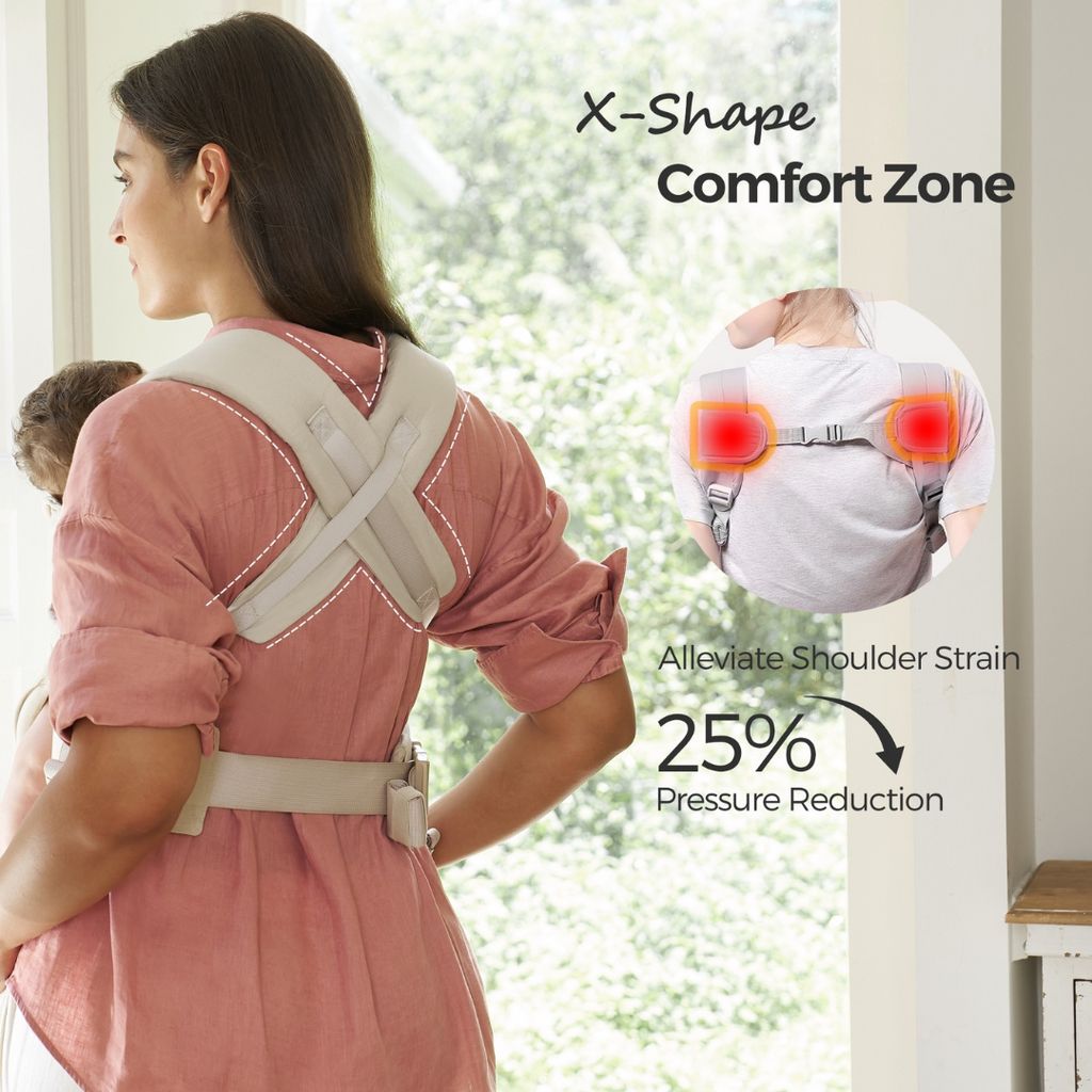 WeeSnug Newborn Carrier - Khaki - Image 6