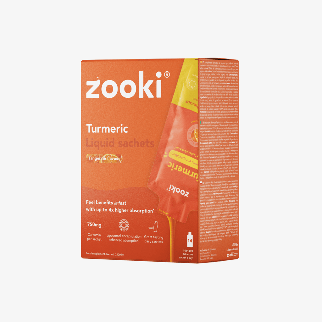 Liposomal Turmeric 750mg Curcumin, Tangerine Flavour - Image 2