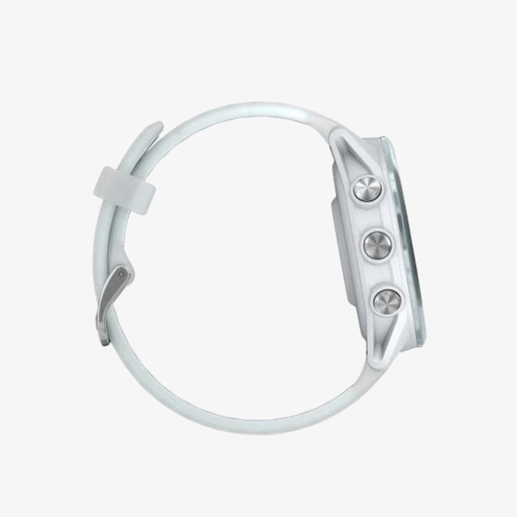 Forerunner® 570 - 42mm - Cloud Blue Aluminium with Translucent Whitestone/Cloud Blue Band - Image 4