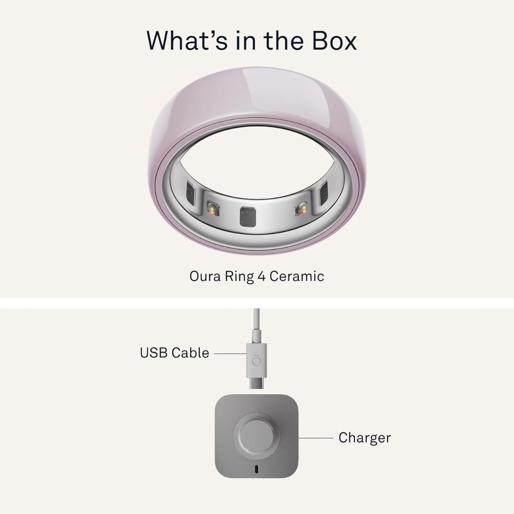 Oura Ring 4 Ceramic - Petal - Image 4