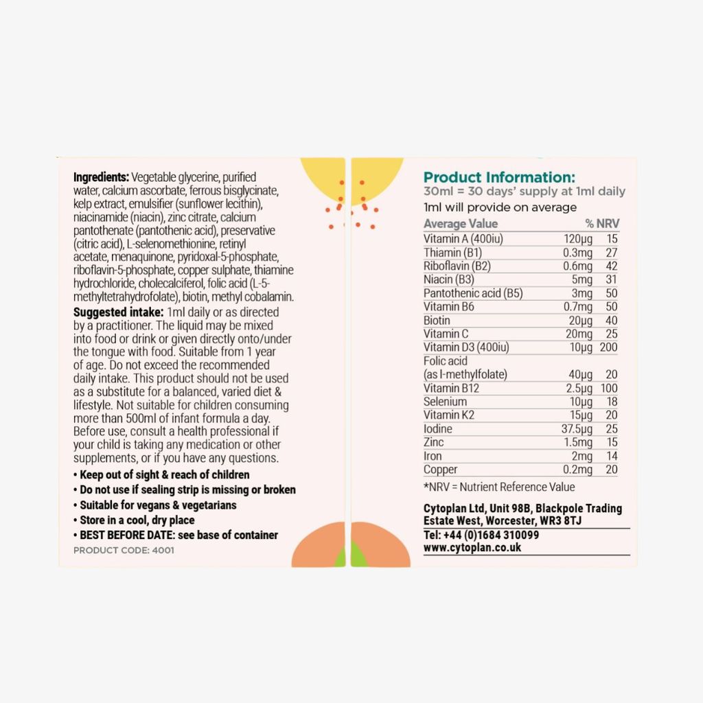 Children's Multivitamin Drops - Image 2