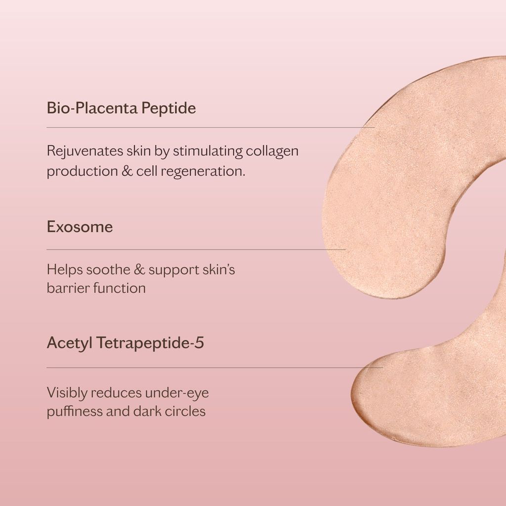 Bio-Placenta Peptide Illuminating Hydrogel Eye Mask - Image 5
