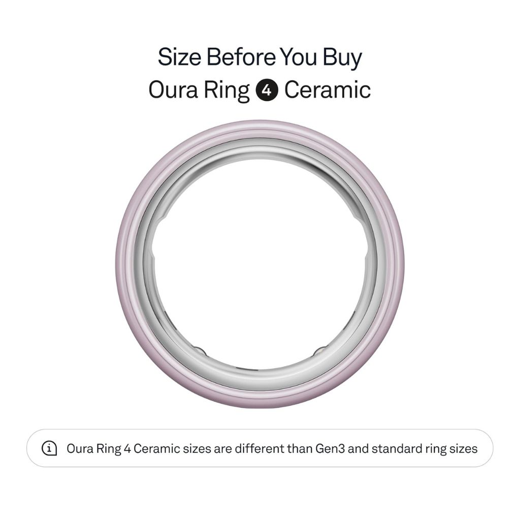 Oura Ring 4 Ceramic - Petal - Image 2