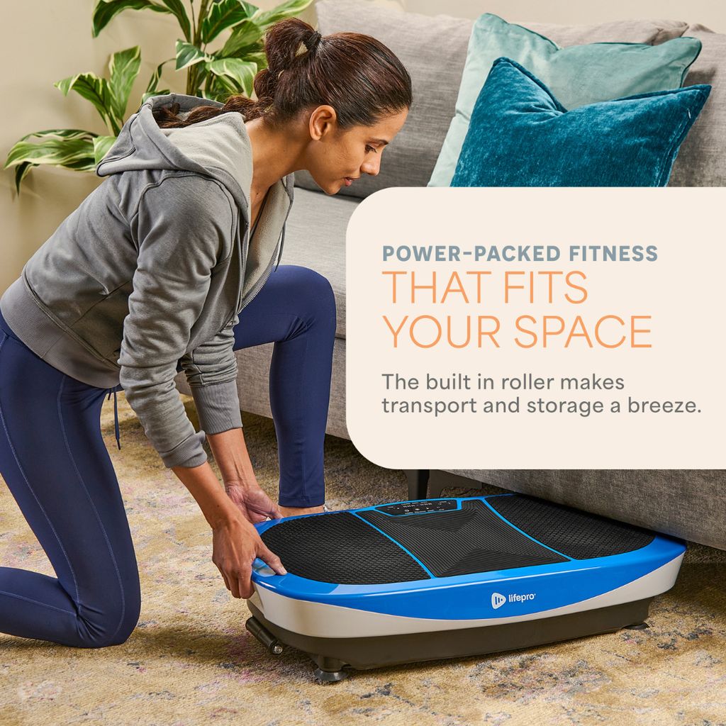 Rumblex Max 4D Vibration Plate - Blue - Image 6