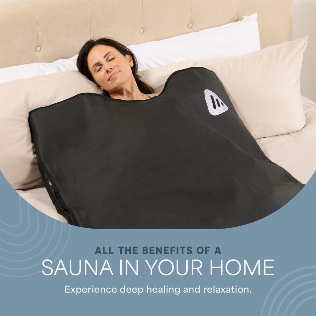 RejuvaWrap Infrared Sauna Blanket - Black - Image 7