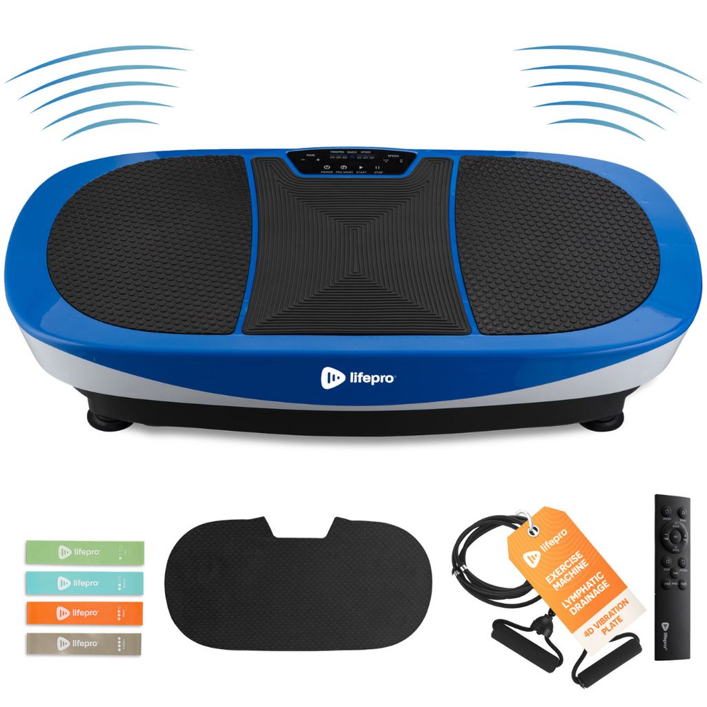 Rumblex Max 4D Vibration Plate - Blue - Image 7