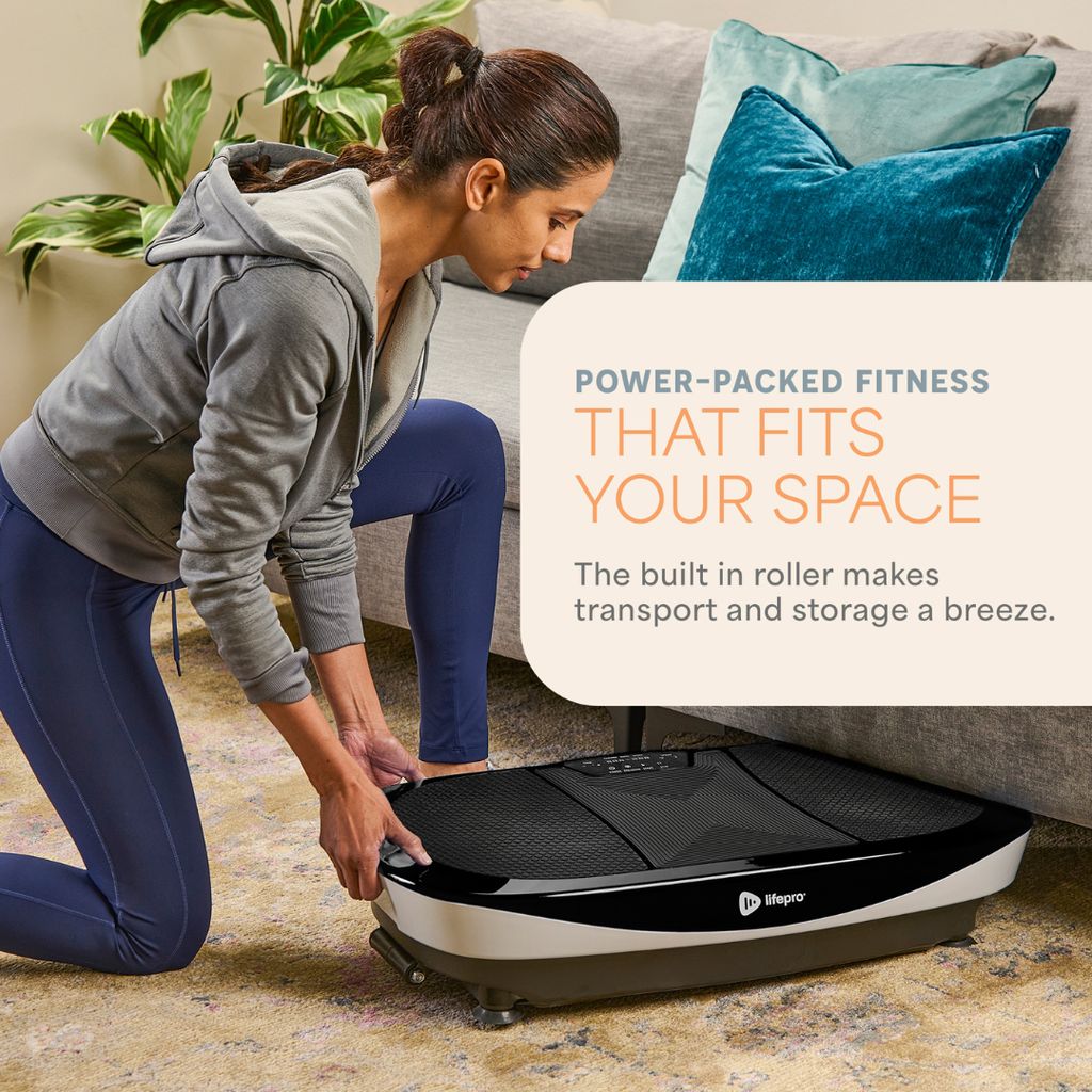Rumblex Max 4D Vibration Plate - Black - Image 7