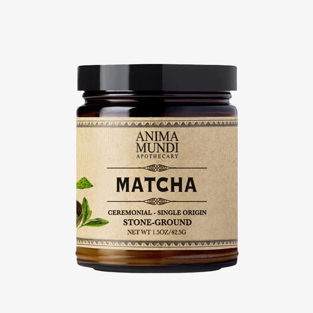 MATCHA | + Ceremonial Grade (in small brown glass jar) - Image 1