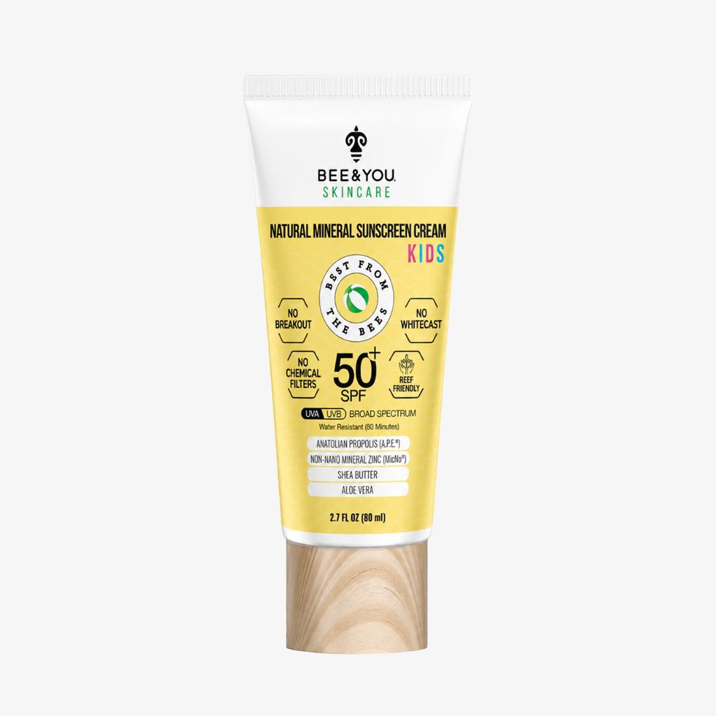 BEE&YOU SKINCARE Natural Mineral Sunscreen Cream Kids - Image 1