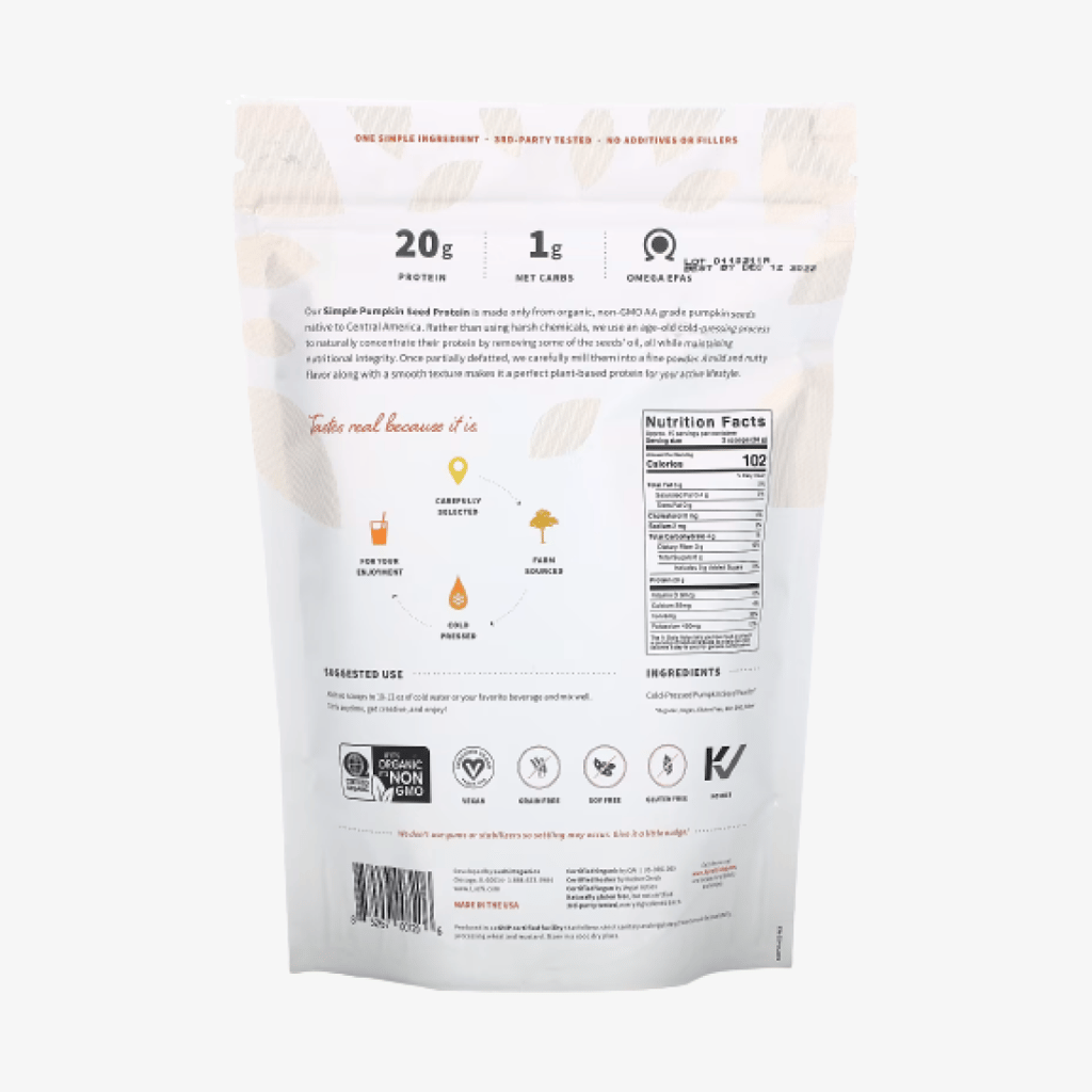 Simple Protein: Pumpkin Seed Protein - Image 5