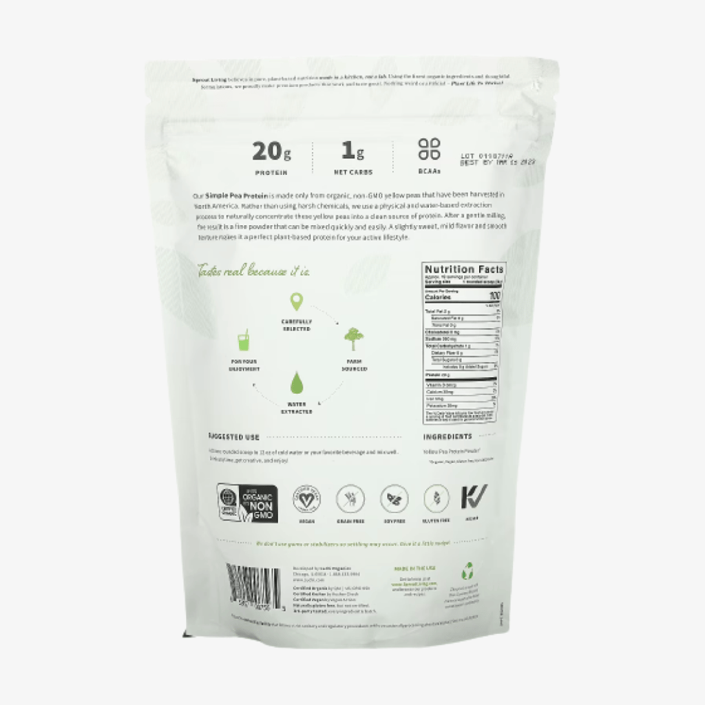 Simple Protein: Pea Protein - Unflavored - Image 5