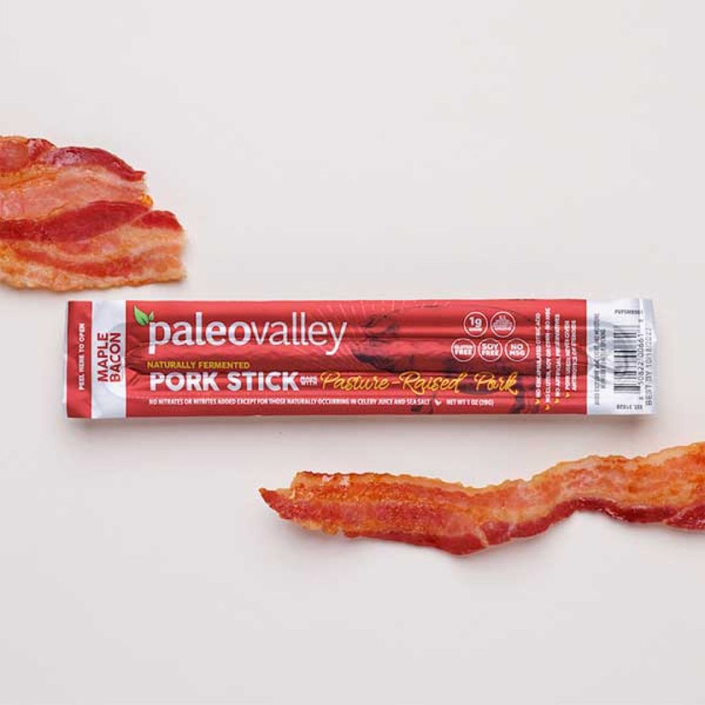 Pasture-Raised Pork Sticks- Maple Bacon - Image 4