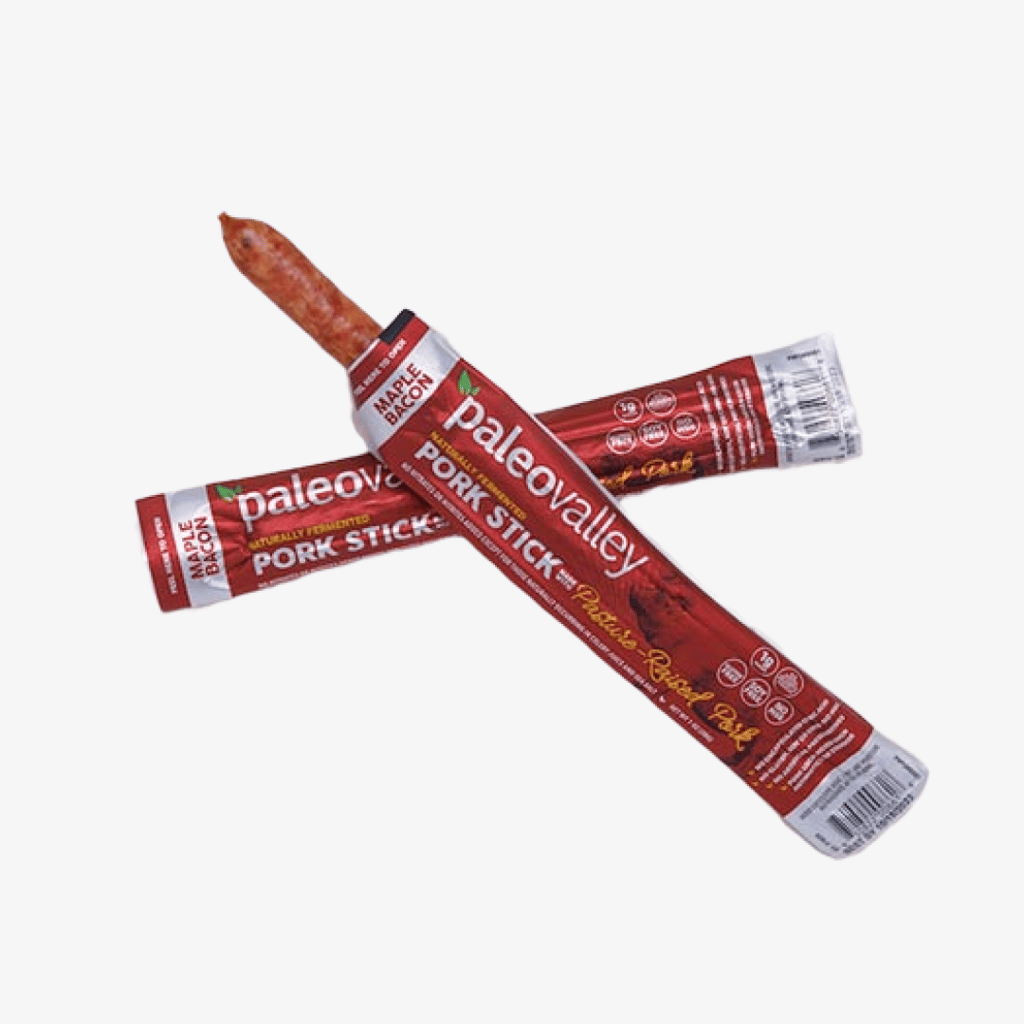 Pasture-Raised Pork Sticks- Maple Bacon - Image 1