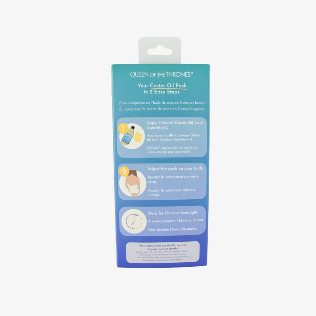 Castor Oil Pack for Back & Abdomen - Image 2