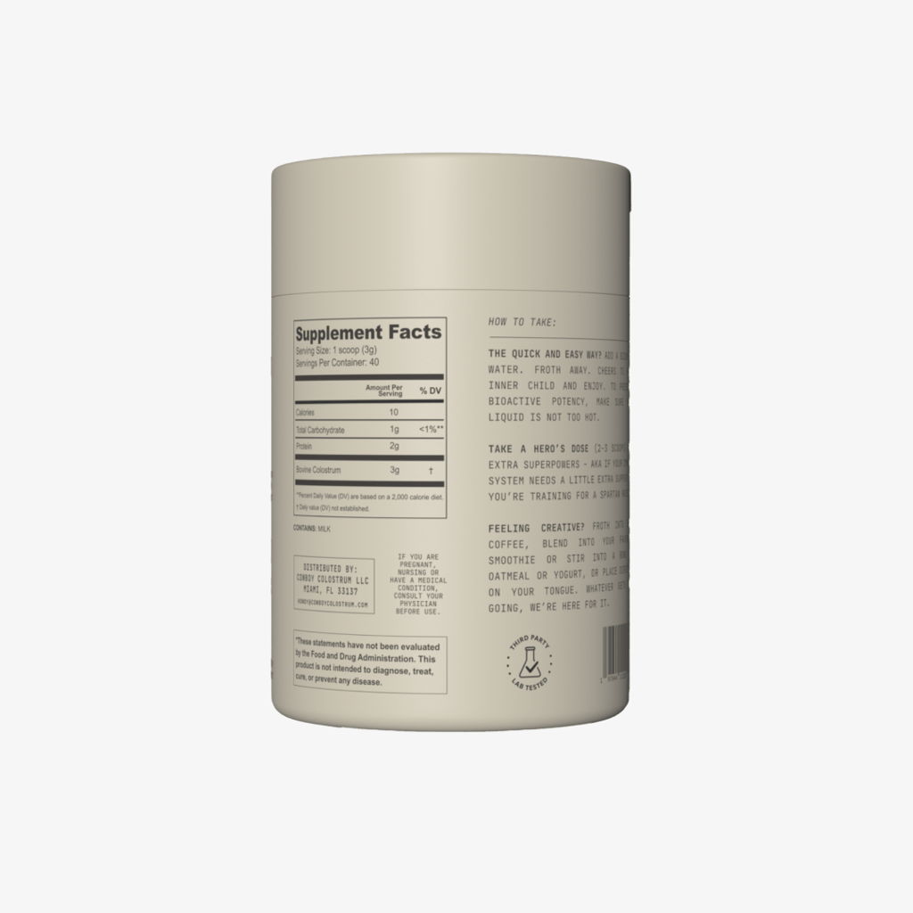 Natures Gold: Unflavoured Colostrum - Image 3