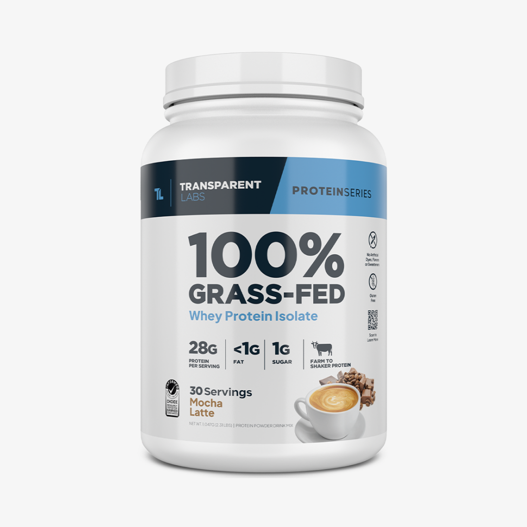Molkenproteinisolat aus Weidehaltung – Mokka