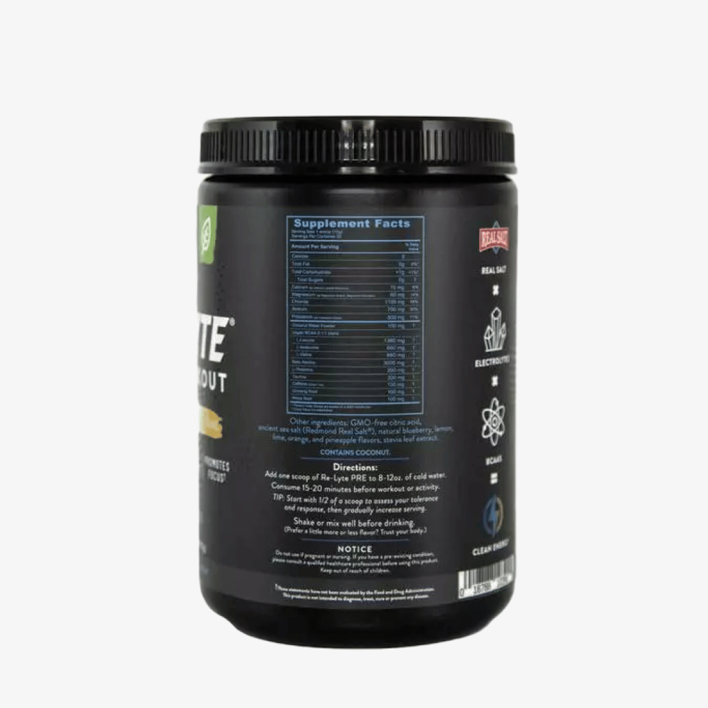 Re-Lyte Pre Workout - Blueberry - Image 3