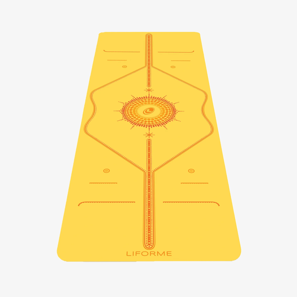 Radiant Sun Yoga Mat - Yellow - Image 1
