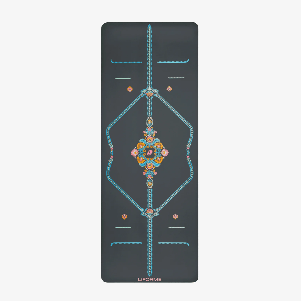 Mindful Garden Yoga Mat - Grey - Image 3