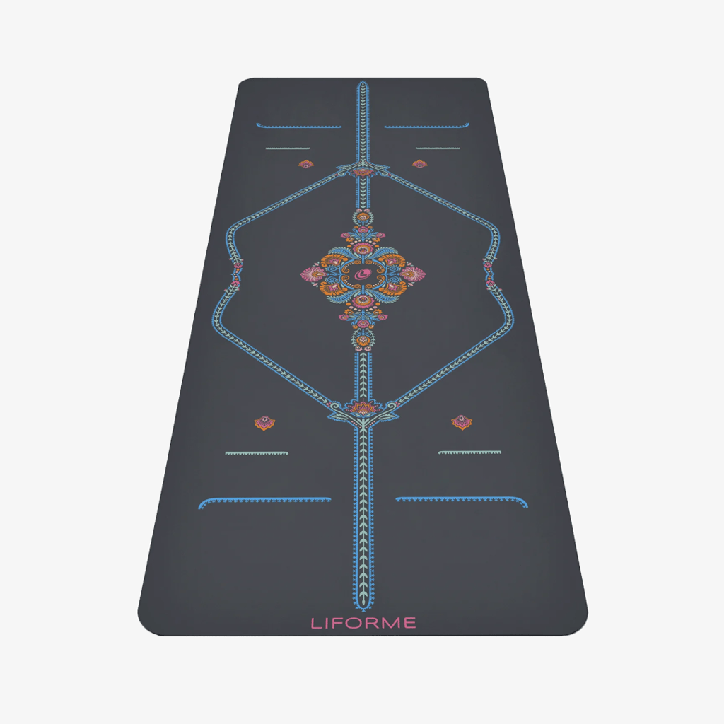Mindful Garden Yoga Mat - Grey - Image 1