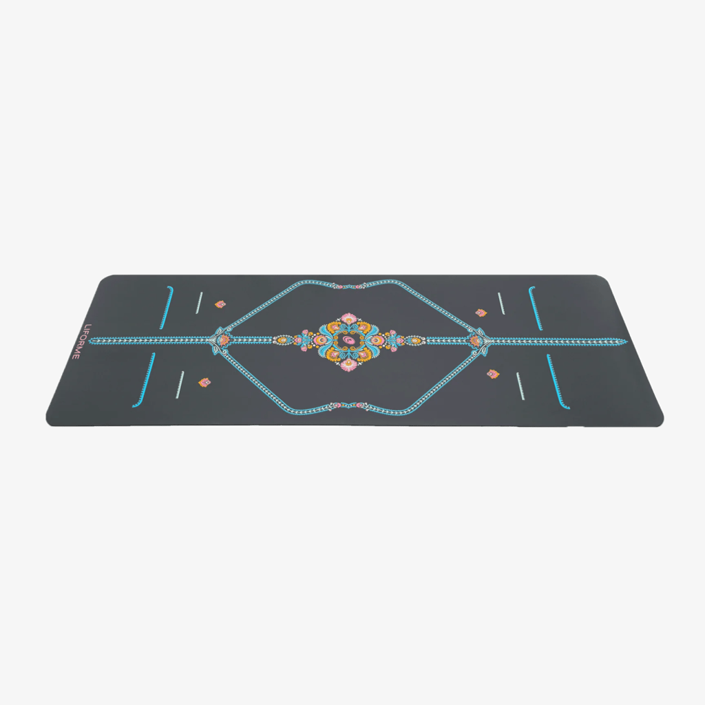 Mindful Garden Yoga Mat - Grey - Image 2