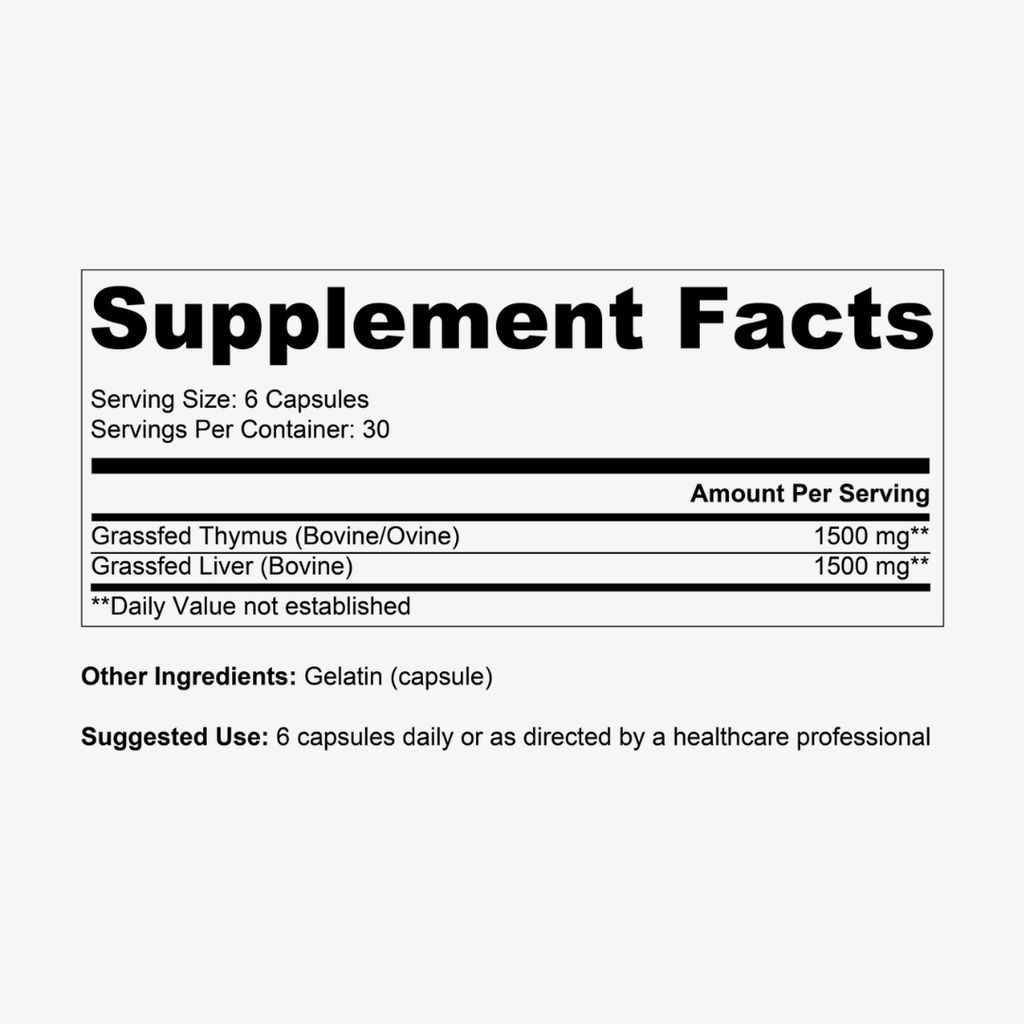Grass Fed Ovine (Sheep) Thymus - Image 2