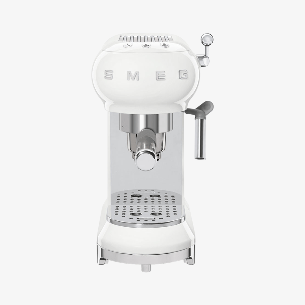 Espresso Coffee Machine - White - Image 1