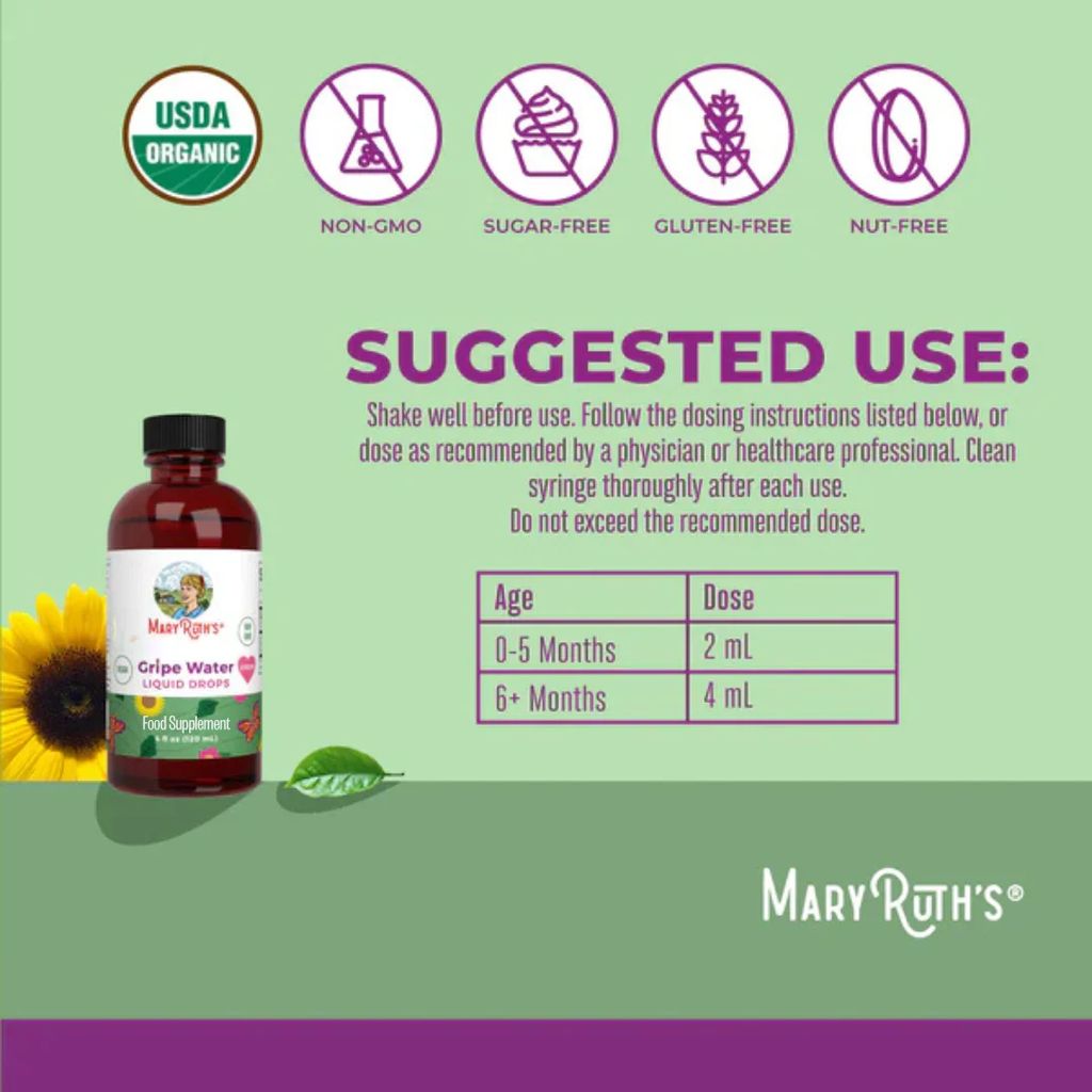 Gripe Water Liquid Drops - Unflavoured - Image 3