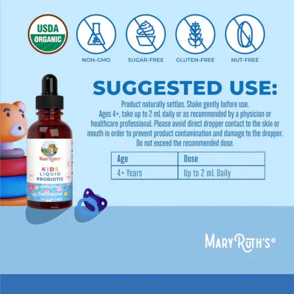 Kids Liquid Probiotic - Unflavoured - Image 3