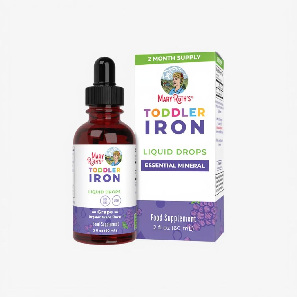 Toddler Iron Liquid Drops - Grape - Image 1