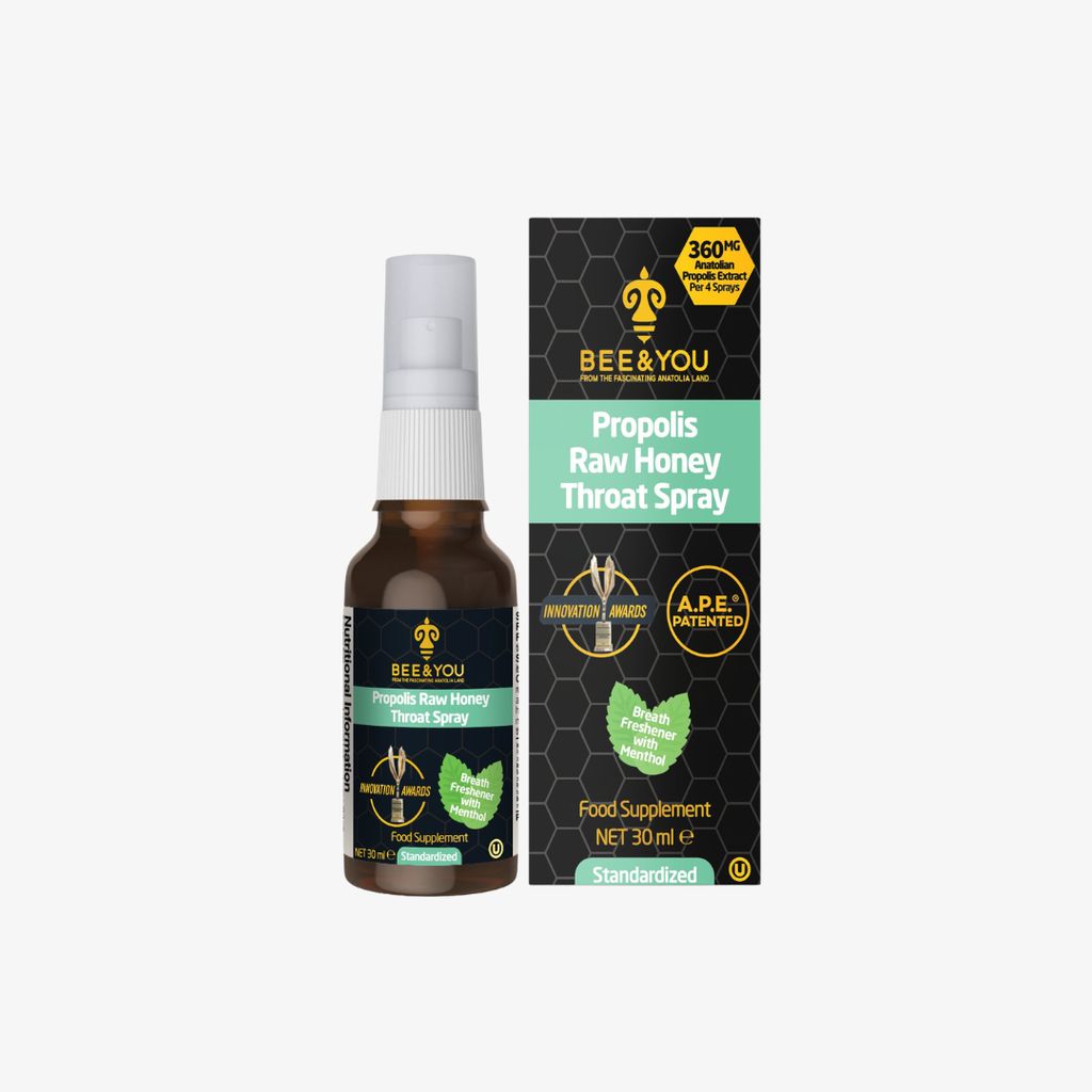 Propolis Raw Honey Throat Spray - Image 1