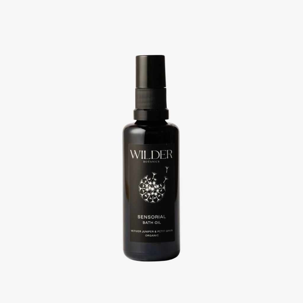 Sensorial Bath Oil Vetiver Juniper & Petit Grain - Image 1