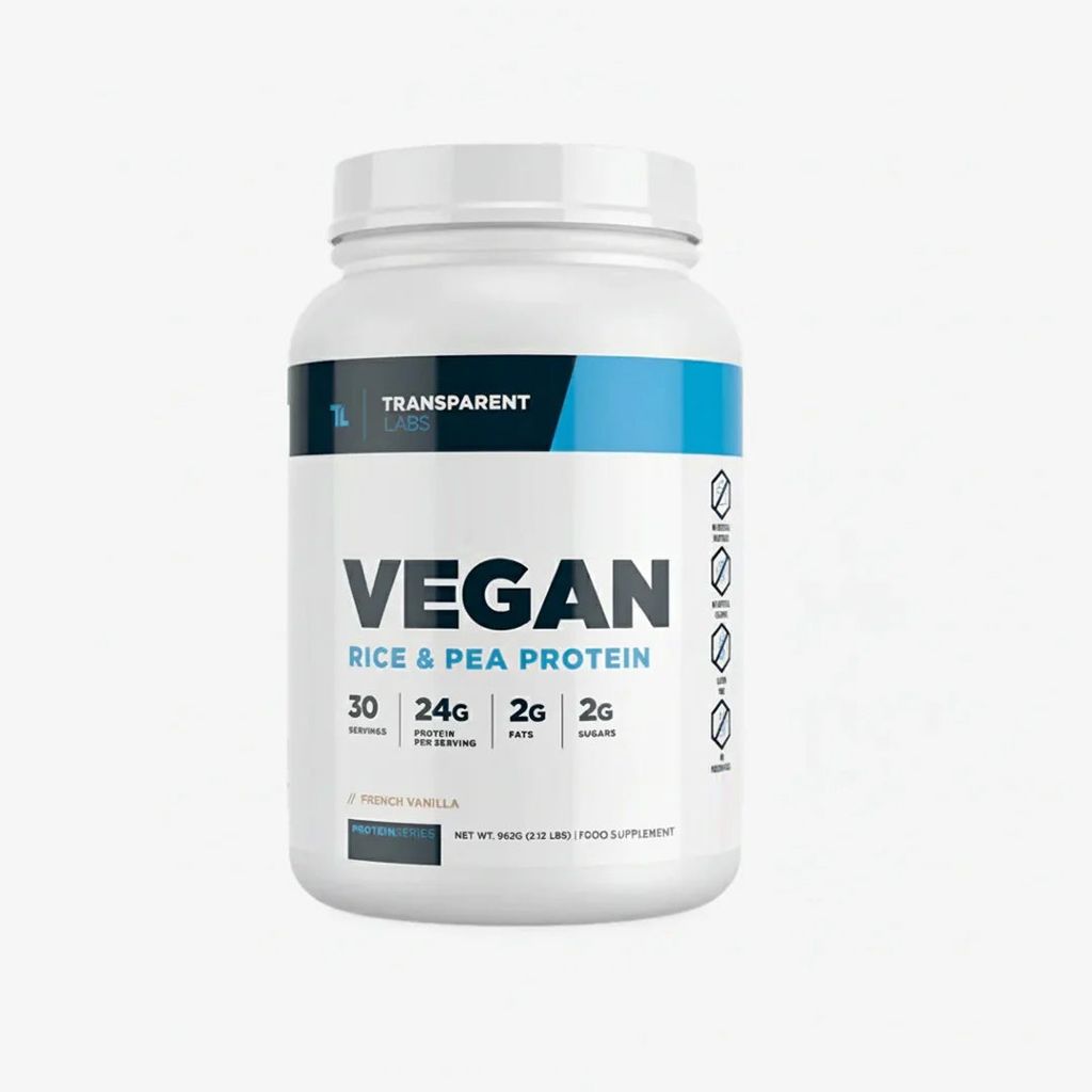 Vegan - RICE & PEA PROTEIN - French Vanilla - Image 1