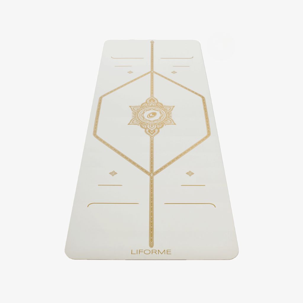 Liforme White Magic Travel Yoga Mat - Image 1