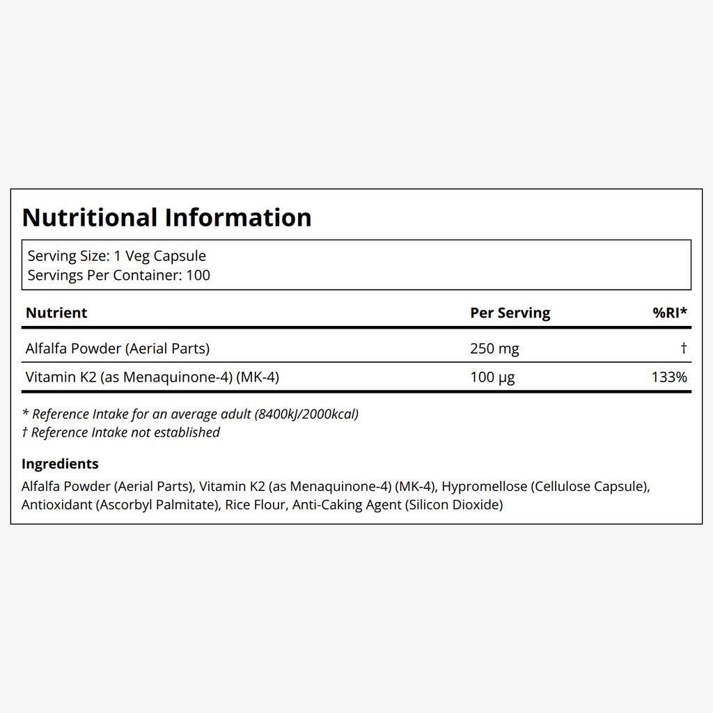 Vitamin K-2 100mcg - Image 2