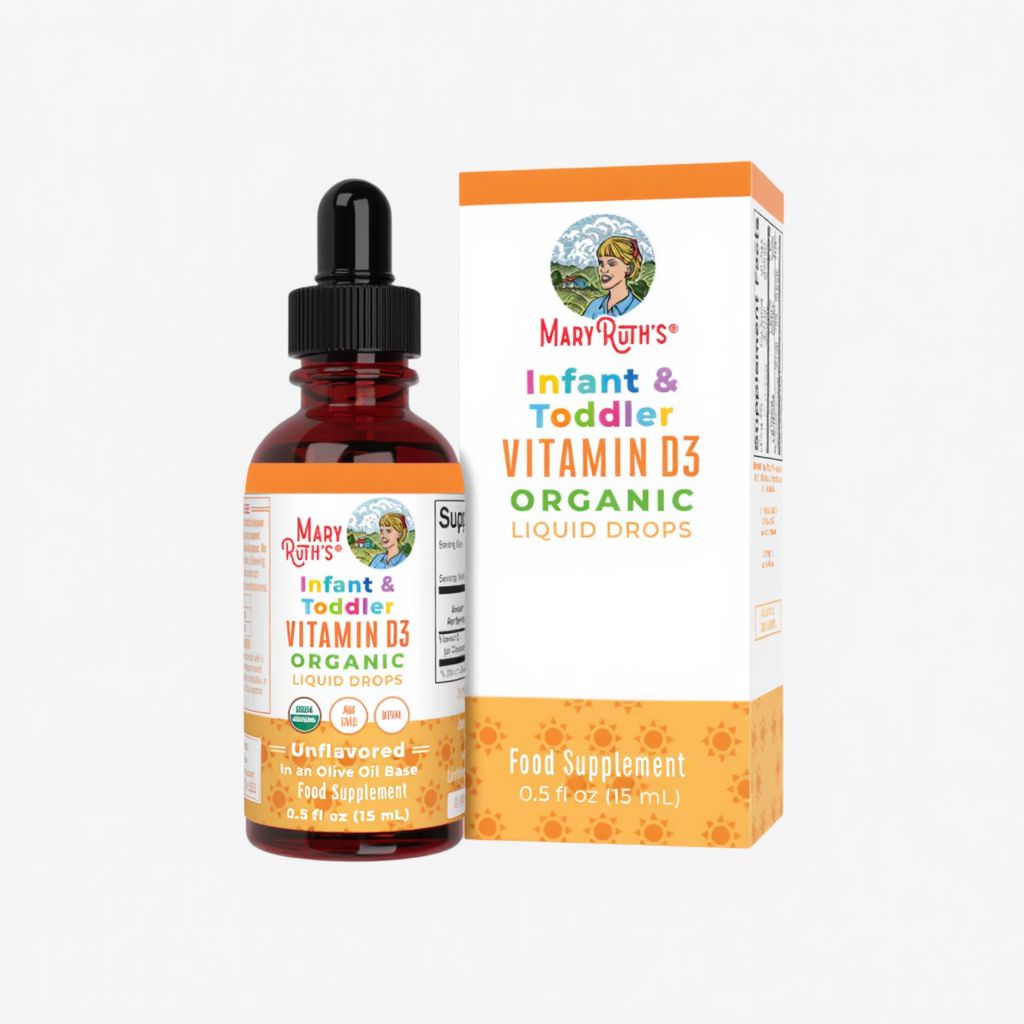 Infant & Toddler Vitamin D3 Drops - Unflavoured - Image 1