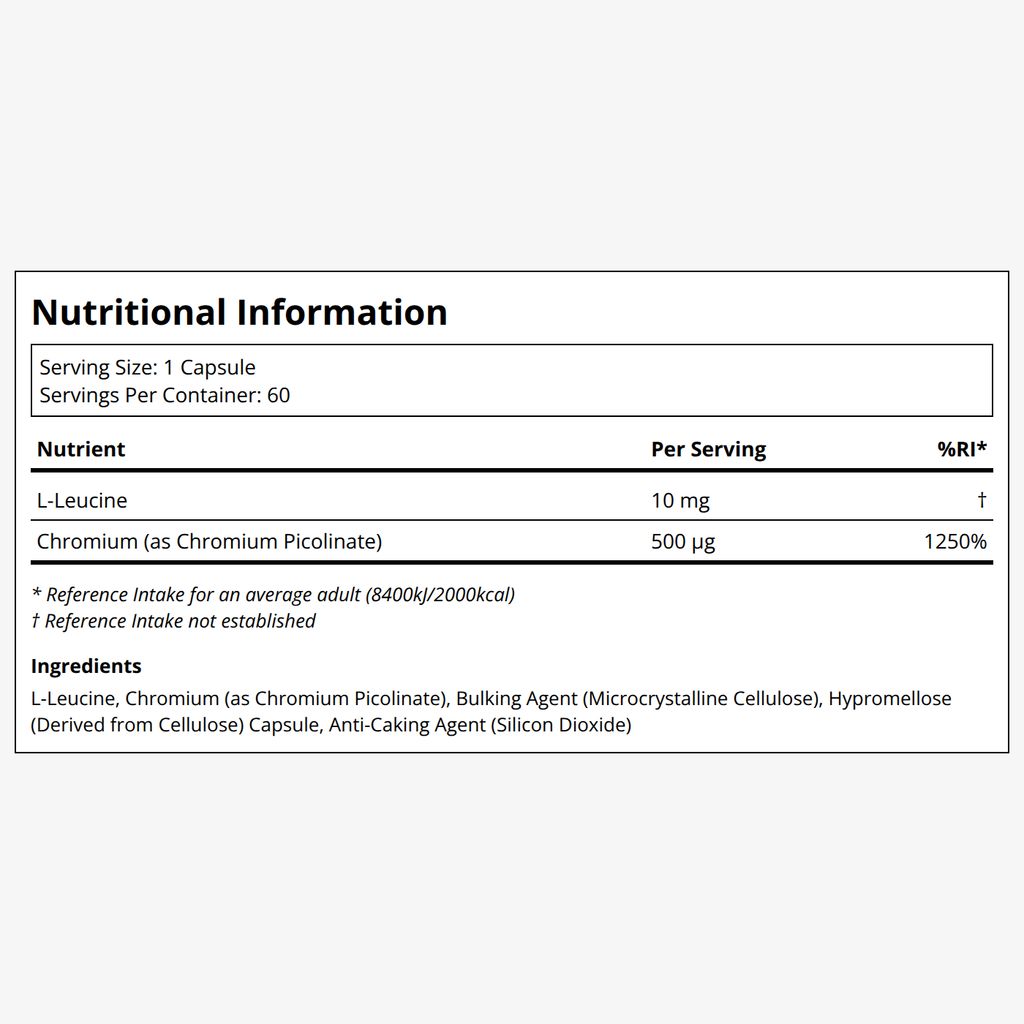 Chromium Picolinate 500mcg - Image 2
