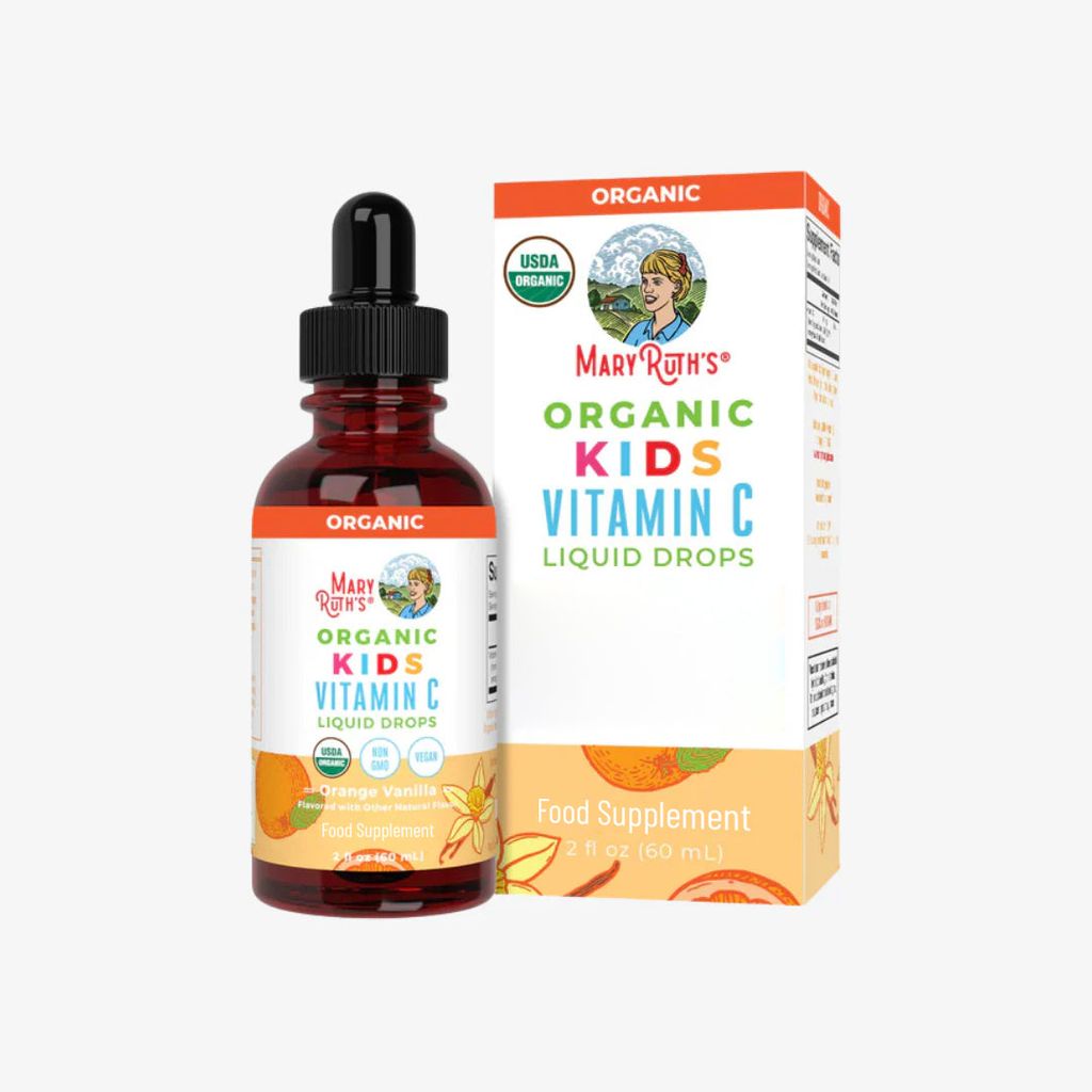 Kids Vitamin C Liquid Drops - Orange Vanilla - Image 1