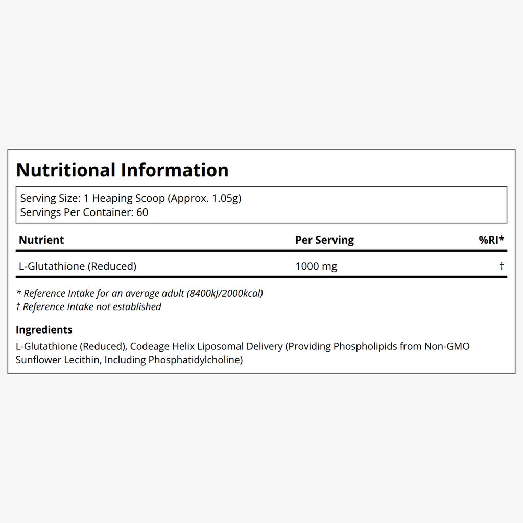 Liposomal Glutathione Powder 1000 mg - Image 2