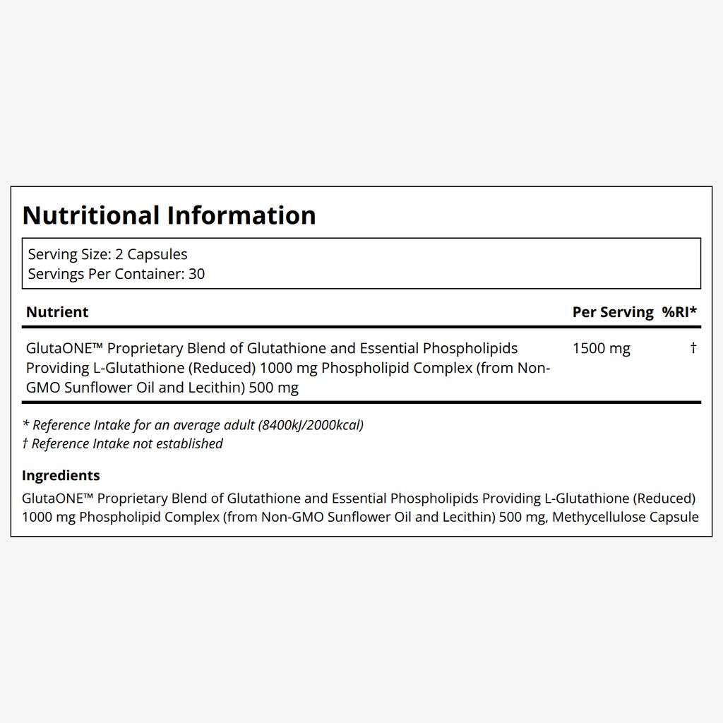 Reduced Liposomal Glutathione 1000mg - Image 2