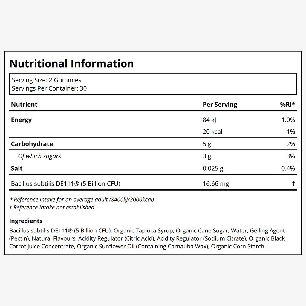 Probiotic Gummies - Strawberry - Image 2