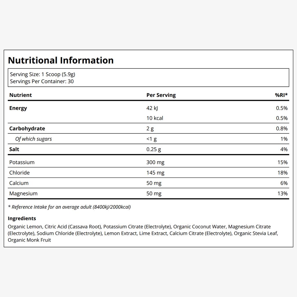 Electrolytes - Lemon Lime - Image 2