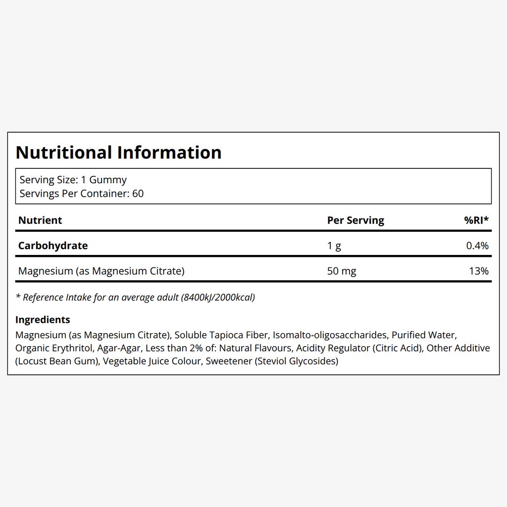 Kids Magnesium Gummies - Hibiscus - Image 2