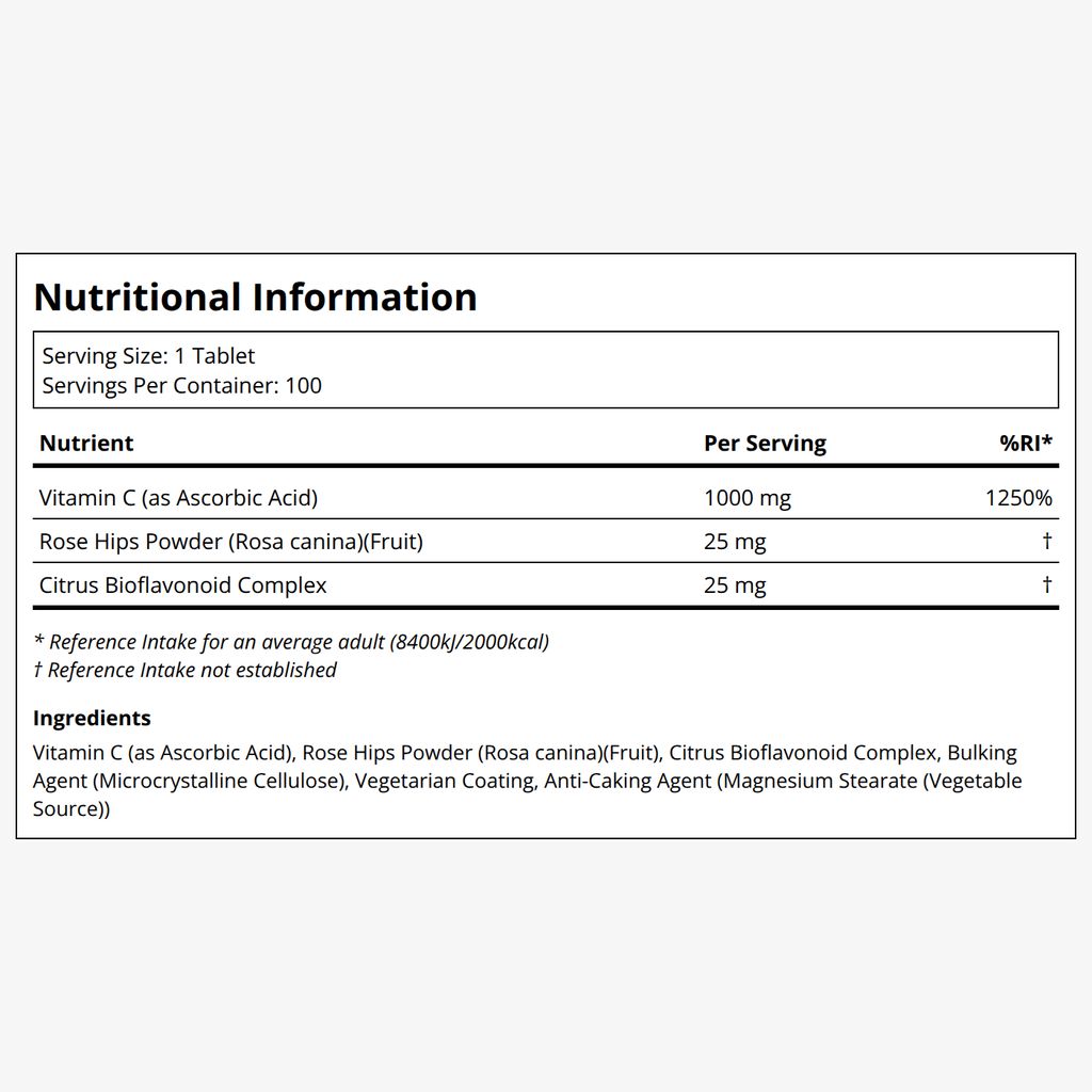 Vitamin C-1000 Tablets - Image 2