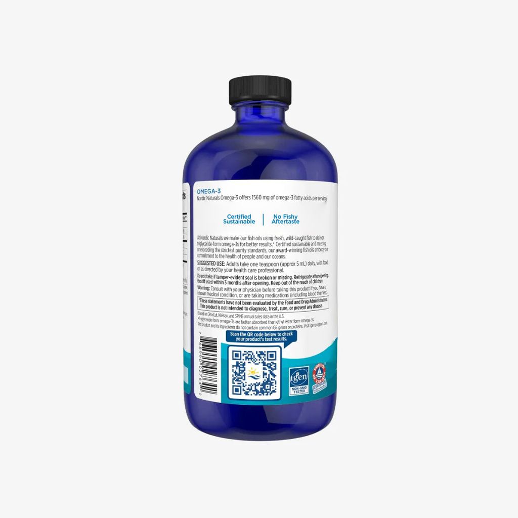 Omega-3 Liquid - Lemon - Image 4